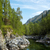 río · montana · cielo · madera · forestales · naturaleza - foto stock © zastavkin
