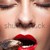 Golden eye makeup stock photo © zastavkin