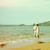 instagram · vintage · para · plaży · portret · zewnątrz - zdjęcia stock © zastavkin