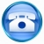 Telefon · Symbol · blau · isoliert · weiß · Wasser - stock foto © zeffss