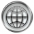 World icon grey, isolated on white background. stock photo © zeffss