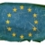 Europe Flag old, isolated on white background. stock photo © zeffss