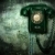 velho · telefone · destruído · parede · telefone · fundo - foto stock © zeffss
