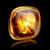 cursor icon amber, isolated on black background stock photo © zeffss
