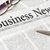 A newspaper with the headline Business News stock photo © Zerbor