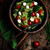 israelian · cuscus · salată · pesto · alimente · brânză - imagine de stoc © zoryanchik