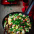 hot dog fried rice recipe in the skillet stock photo © zoryanchik