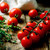frescos · orgánico · tomate · cherry · mesa · de · madera · estilo · rústico - foto stock © zoryanchik
