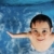 kicsi · fiú · úszómedence · portré · vicces · nevetés - stock fotó © zurijeta