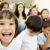 mulţime · copii · diferit · şcoală · faţă · fericit - imagine de stoc © zurijeta