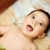 Adorable gorgeous baby laughing, portrait, outdoor stock photo © zurijeta