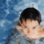 kicsi · fiú · úszómedence · kék · portré · vicces - stock fotó © zurijeta