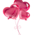 szívek · léggömbök · rózsaszín · romantikus · terv · szív - stock fotó © zven0